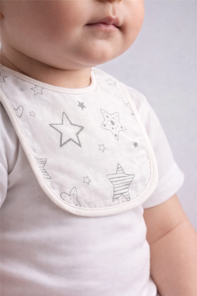Flannel Bibs – Set of 3