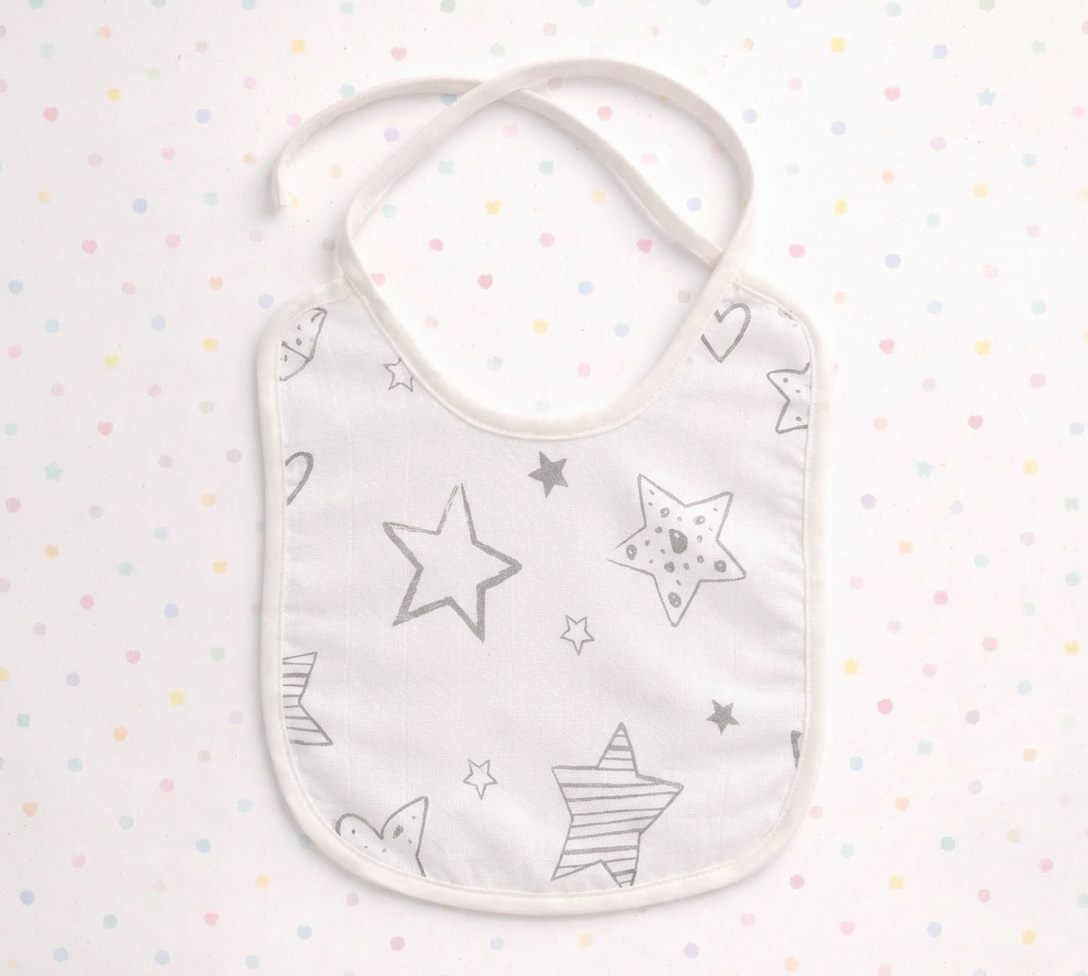 Flannel Bibs – Set of 3