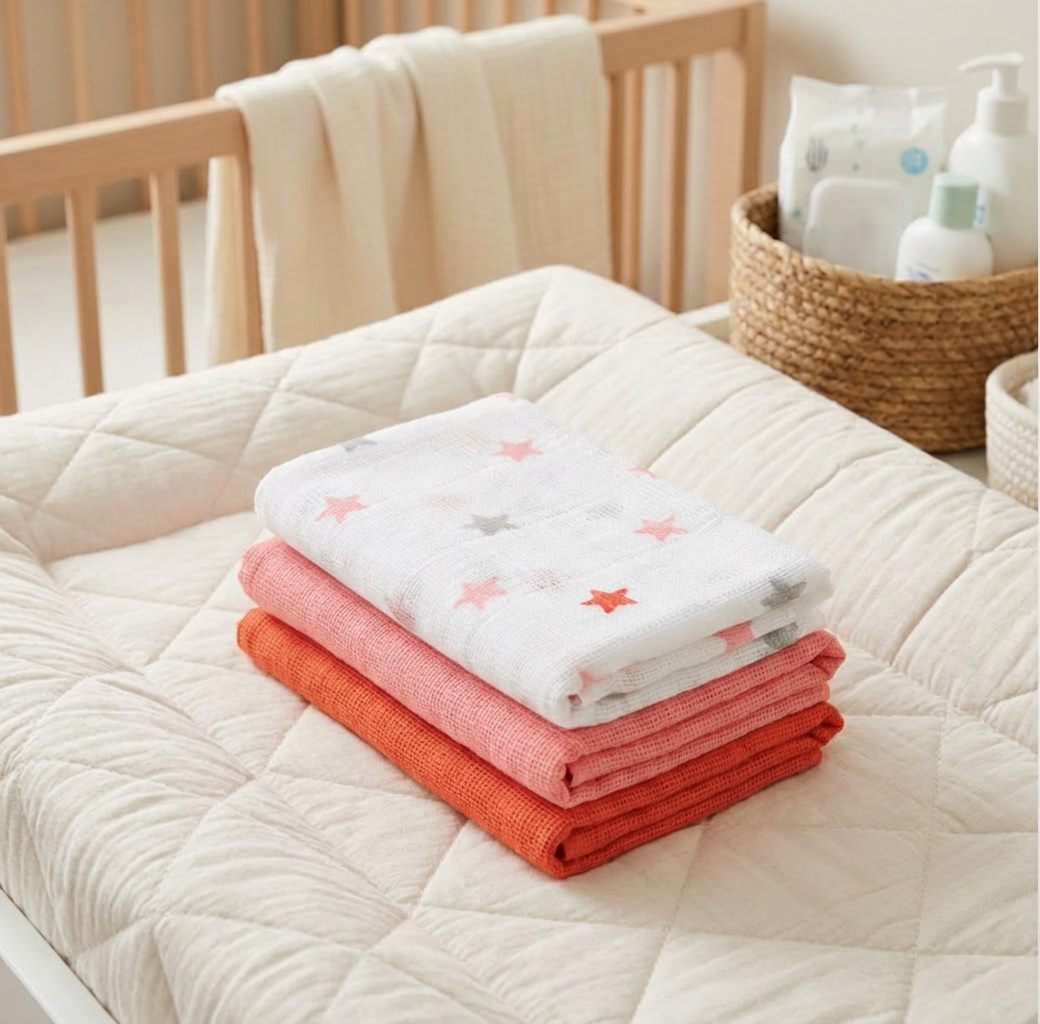 Muslin Cloths – Set of 3